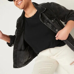 Old Navy‎ Luxe Crew-Neck T-Shirt for Women Medium